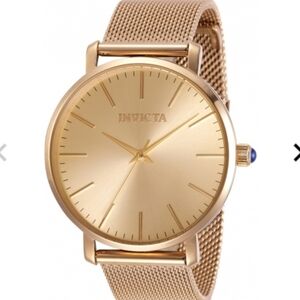 NWOT Invicta Angel Women Watch (31072) 38mm Case, Rose-Gold, Bracelet Band